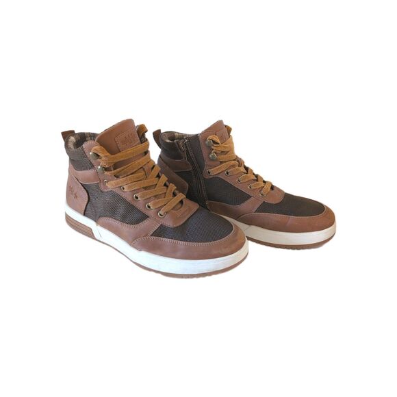 Men's Ashford Hayes Chestnut Brown Boots, Size 10, With Flannel Lining - Picture 4 of 9